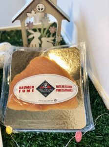 Saumon fumé Ecossais 4 tranches 150g