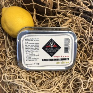 Sardines millésimées au citron 115g