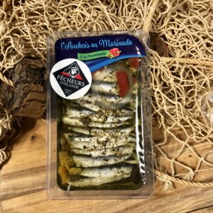 Filets d’anchois marinés provençale 200g