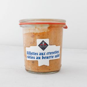 Rillettes de crevettes roties au beurre salé 100g