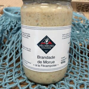 Brandade de morue à la Fécampoise 650grs