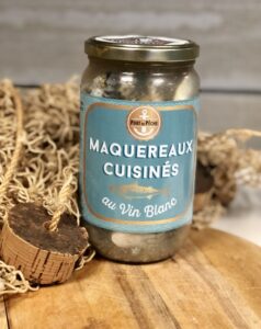 Maquereaux marinés au vin blanc 800g