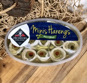 Mini hareng olives 220g