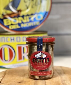 Sardines à l’ancienne à l’huile d’olive 190g ORTIZ