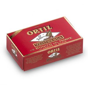 Ventrèche de thon Germon à l’huile d’olive 110g ORTIZ