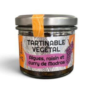 Tartare d&rsquo;algues : Haricots de mer, raisin sec et curry de Madras  90g