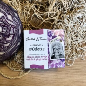 Tartare d’Algues de Mémé Odette (choux rouge et gingembre) 90g