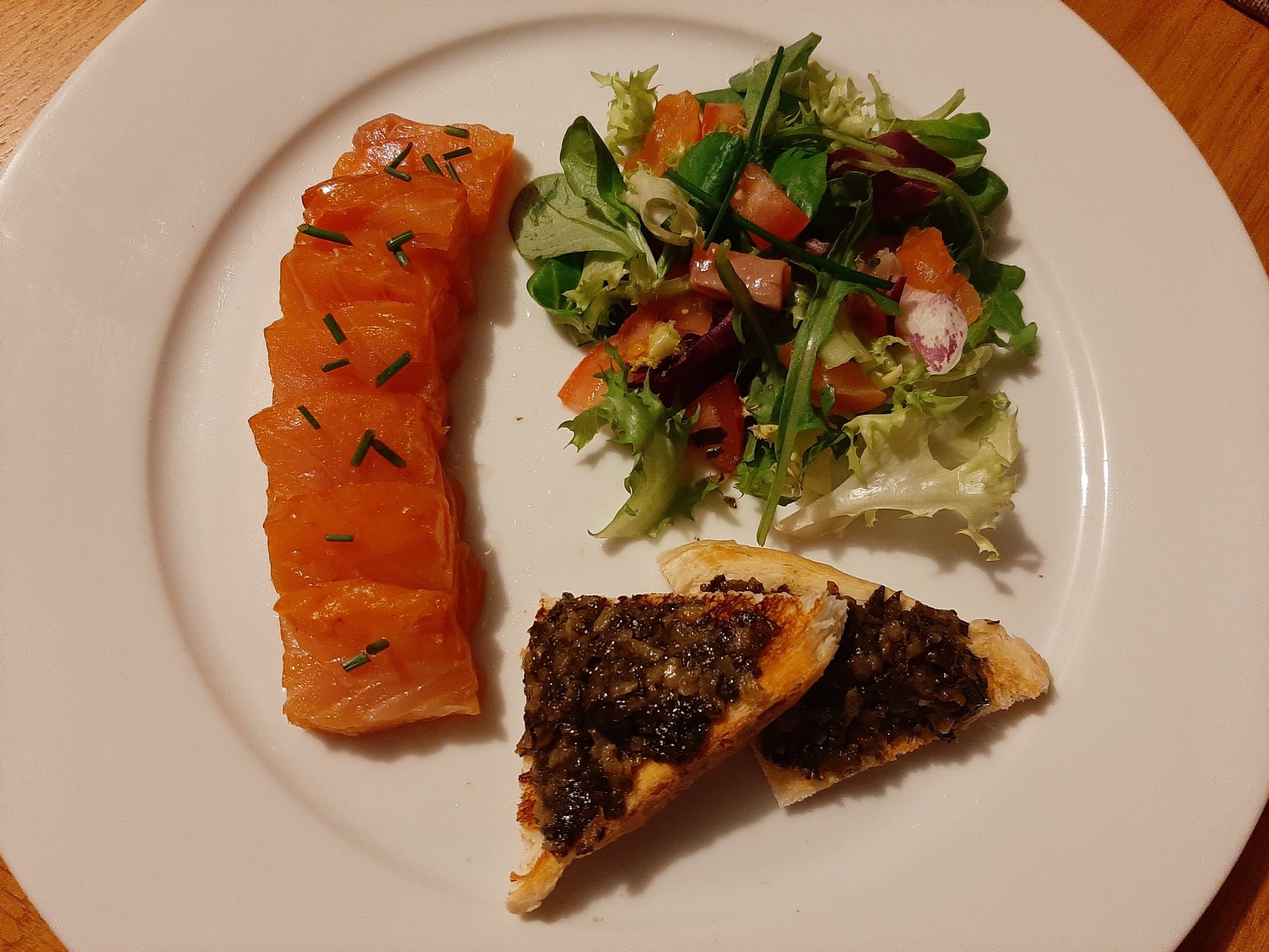 You are currently viewing Assiette de saumon fumé à la ficelle