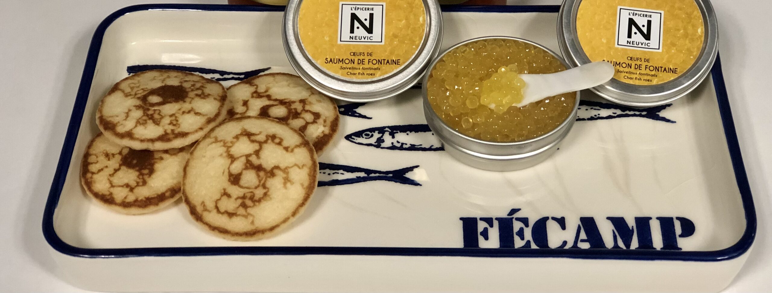 Oeufs de saumon de fontaine bio - L'Épicerie Neuvic - Caviar de Neuvic
