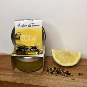 Perles de Saveurs Citron et Poivre 50g