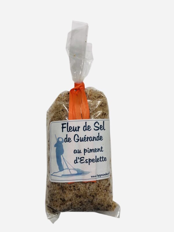 Fleur de sel de Guérande au piment d'Espelette 125g