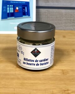 Rillettes de sardine au beurre de baratte 100g