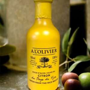 Huile d’olive aromatique au citron du pays de Nice 100ml