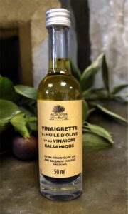 Vinaigrette à l’huile d’olive et au vinaigre balsamique 50ml