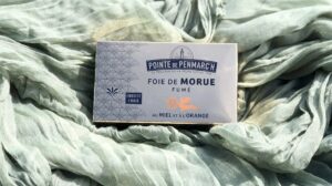 Foie de morue fumé au Miel et à l’orange 121g