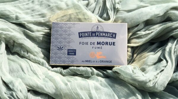 Foie de morue fumé au Miel et à l'orange 121g