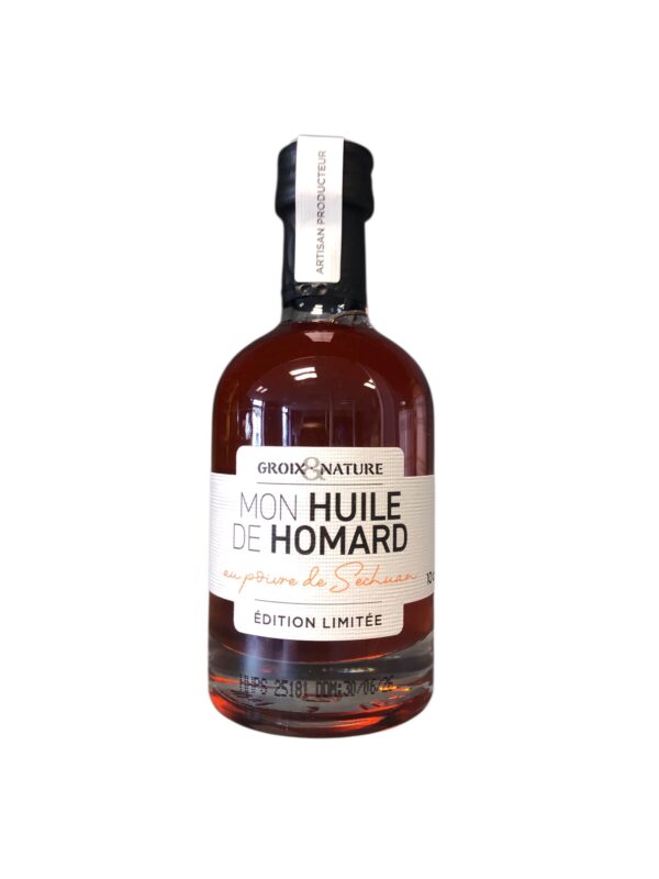 Huile de homard au poivre de Sechuan 100ml