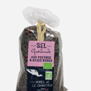 Sel de Guérande aux poivres et baies roses 250g