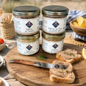 Assortiment de 4 Rillettes de poissons
